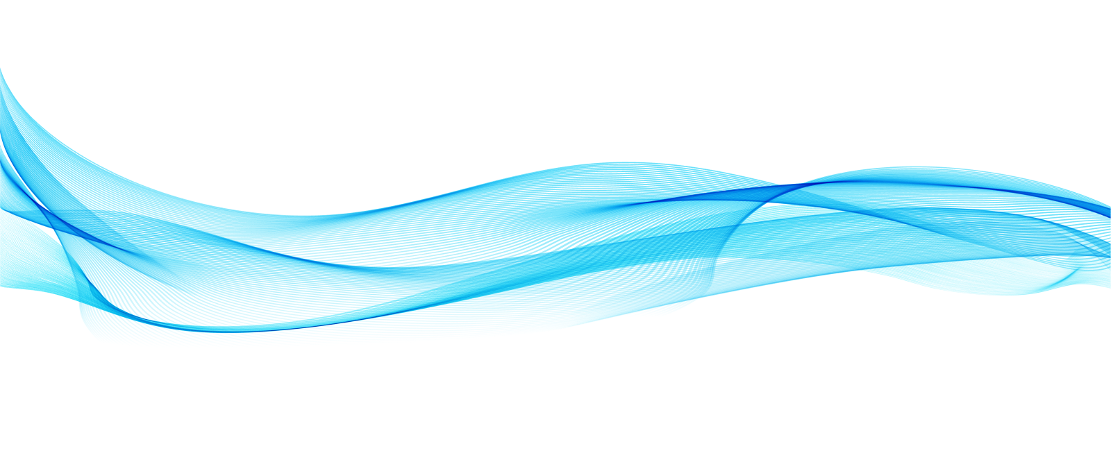 Blue wave shaped background image