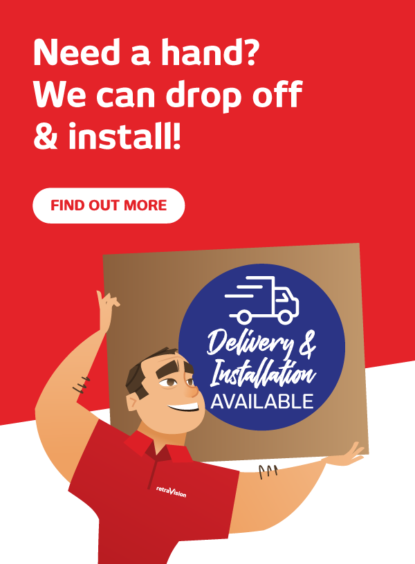 Delivery & Installation Available - Retravision
