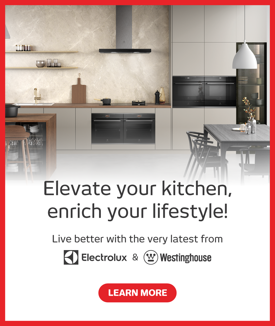 Electrolux & Westinghouse Kitchen Guide