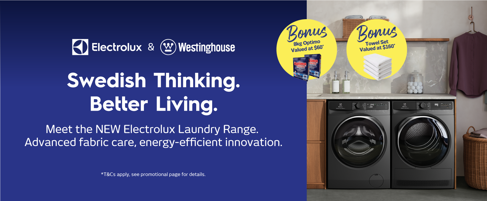 Electrolux & Westinghouse Laundry Guide