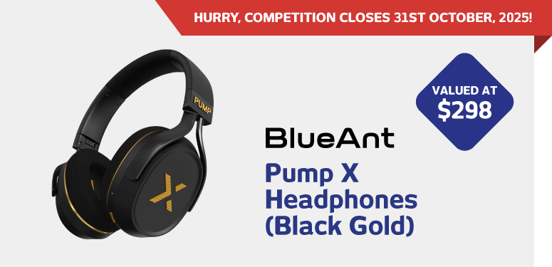 Win A Pair of BlueAnt Pump X Headphones