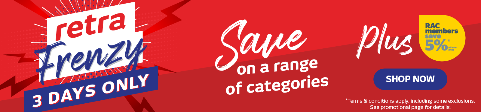 RetraFrenzy Sale