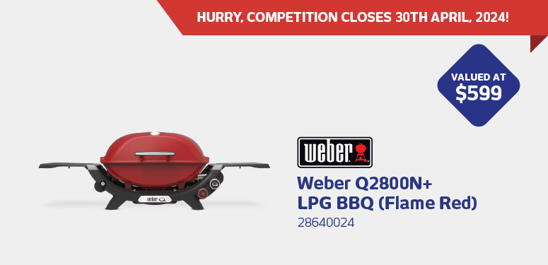 Win a Weber Q2800N+ LPG BBQ