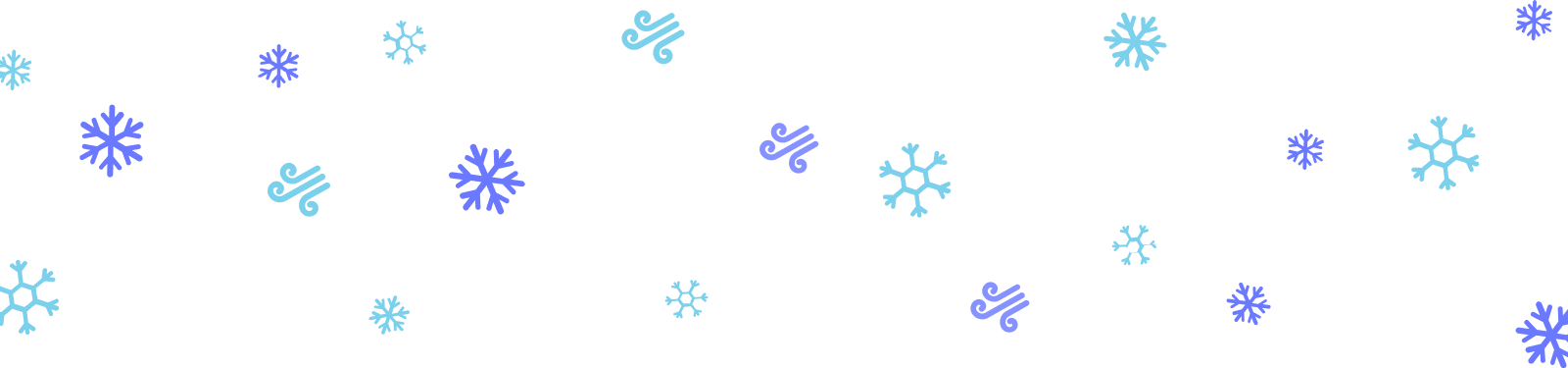 Snowflake divider image