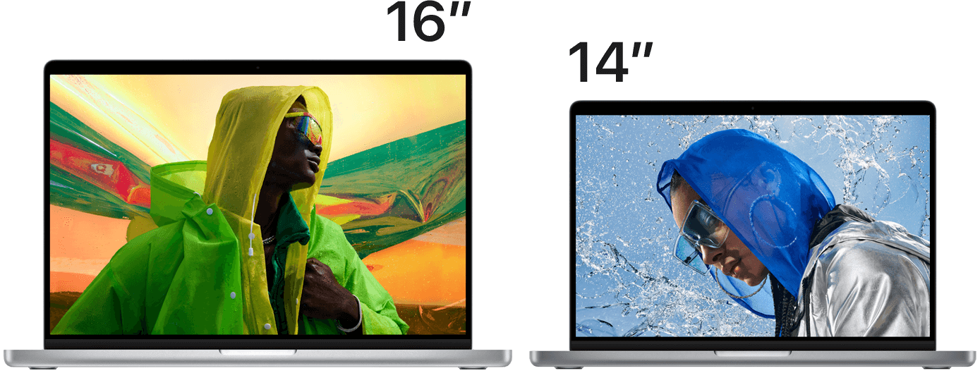 MacBook Pro screen sizes