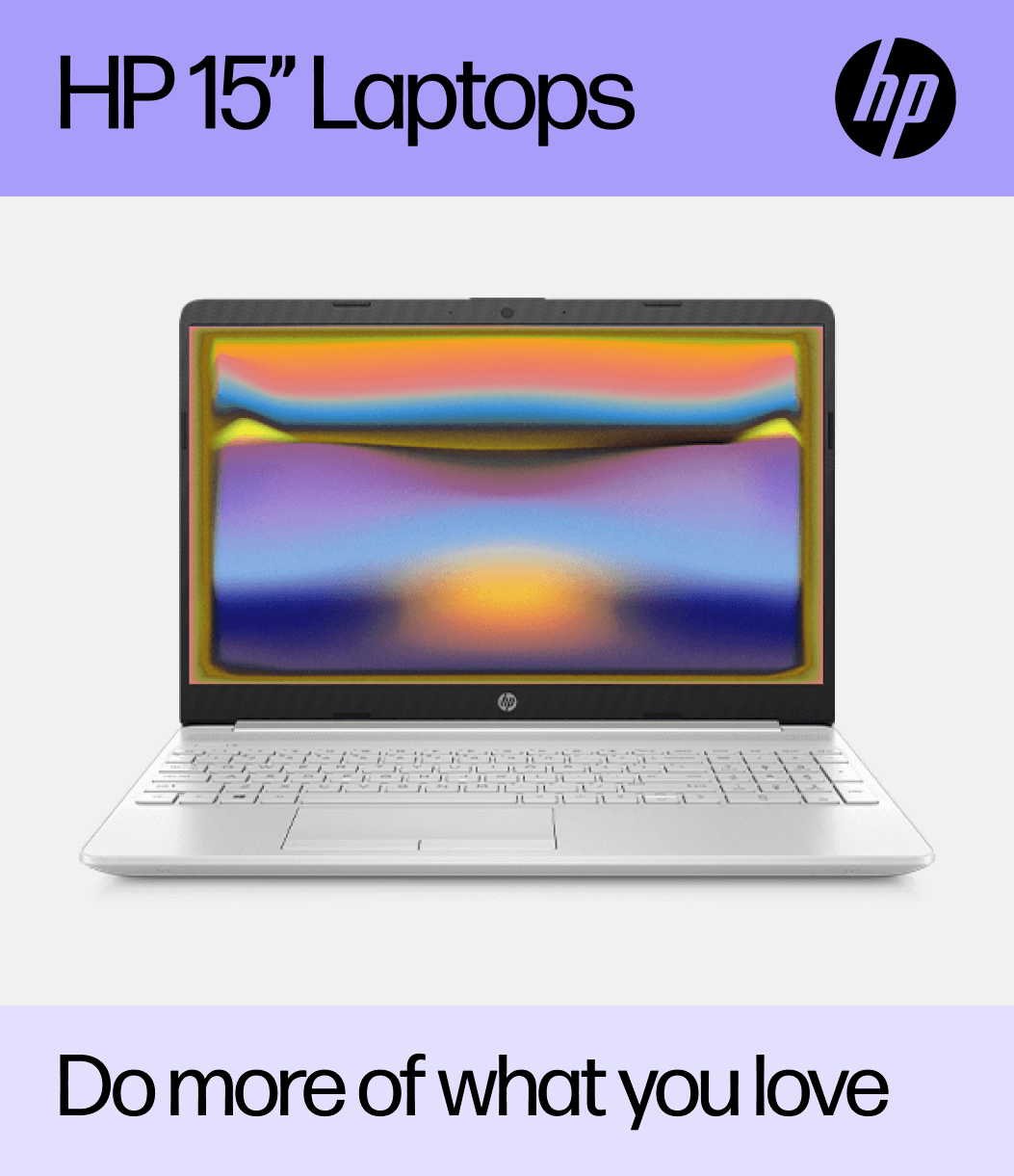 HP 15 inch laptops - Do more of what you love