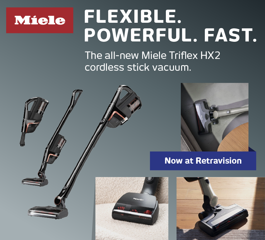 Miele Triflex HX2 Cordless Stick Vacuum Retravision