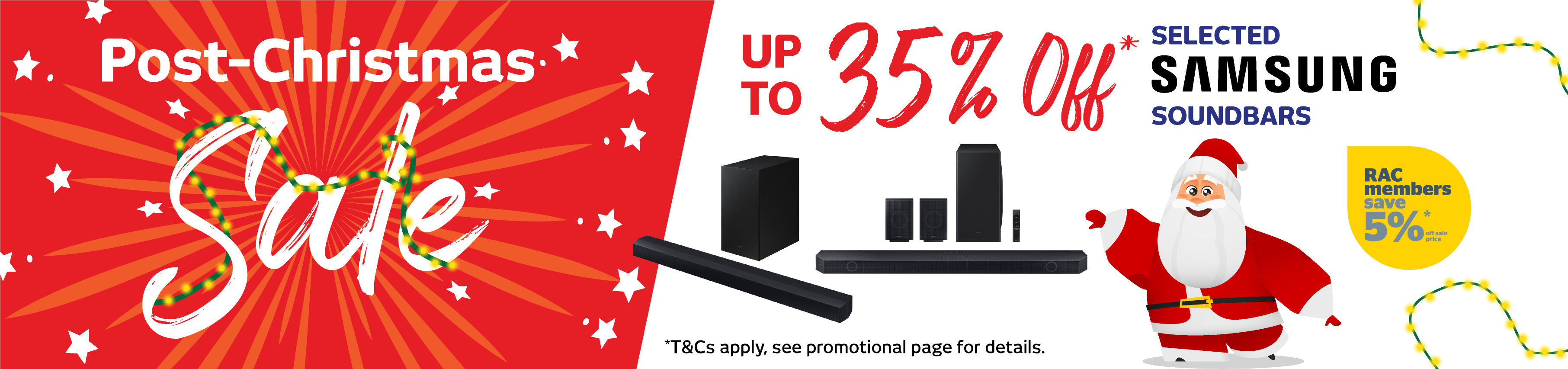 Samsung Soundbar Boxing Day Sale