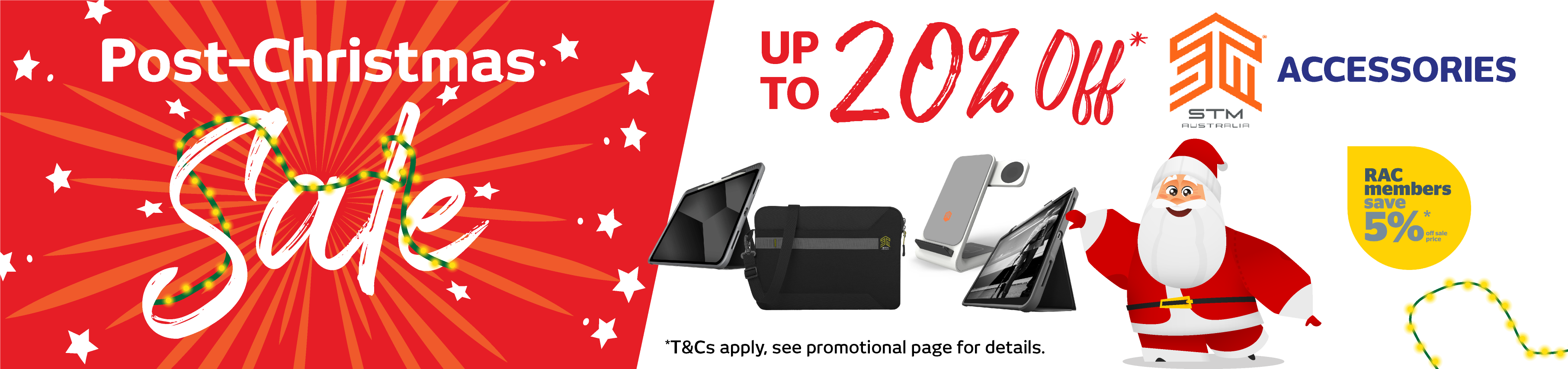 STM Accessories Boxing Day Sale