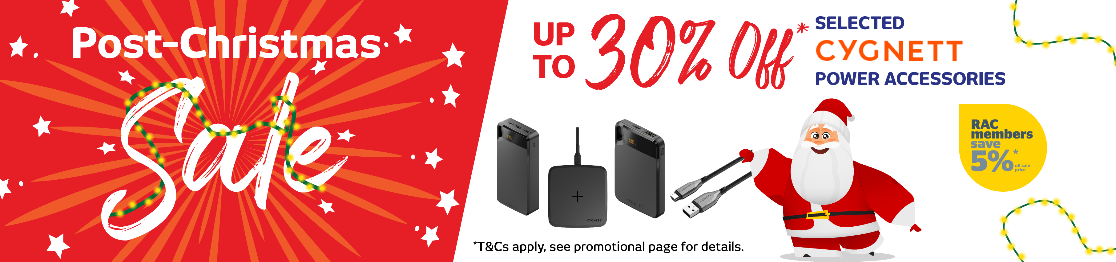 Cygnett Accessories Boxing Day Sale