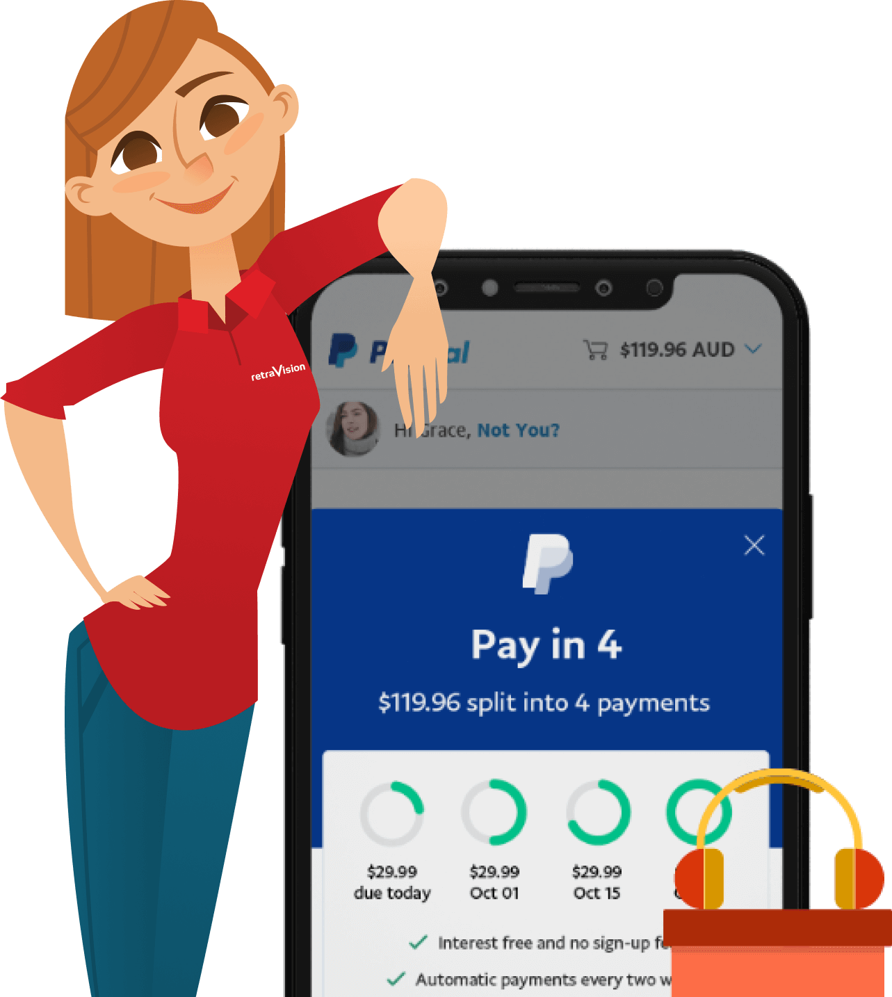 PayPal Pay In 4 Retravision