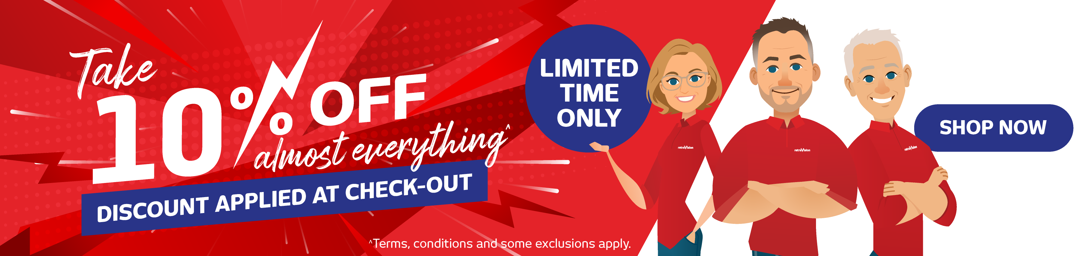 10% off Almost Everything