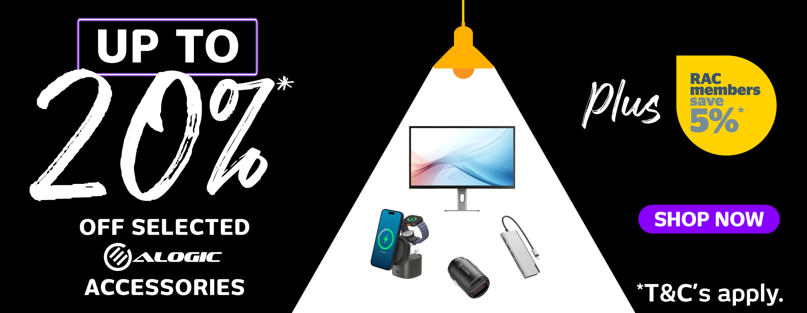 Up To 20%* Off Selected ALOGIC Accessories