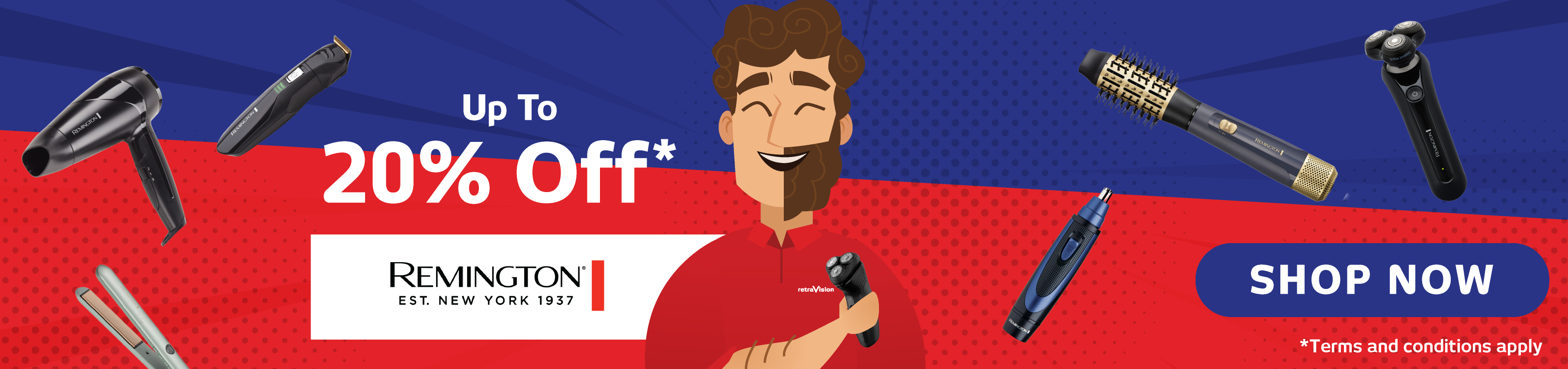 Up To 20% Off* Remington