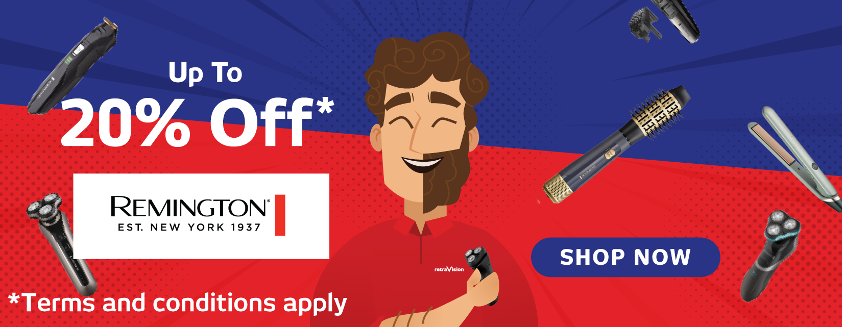 Up To 20% Off* Remington