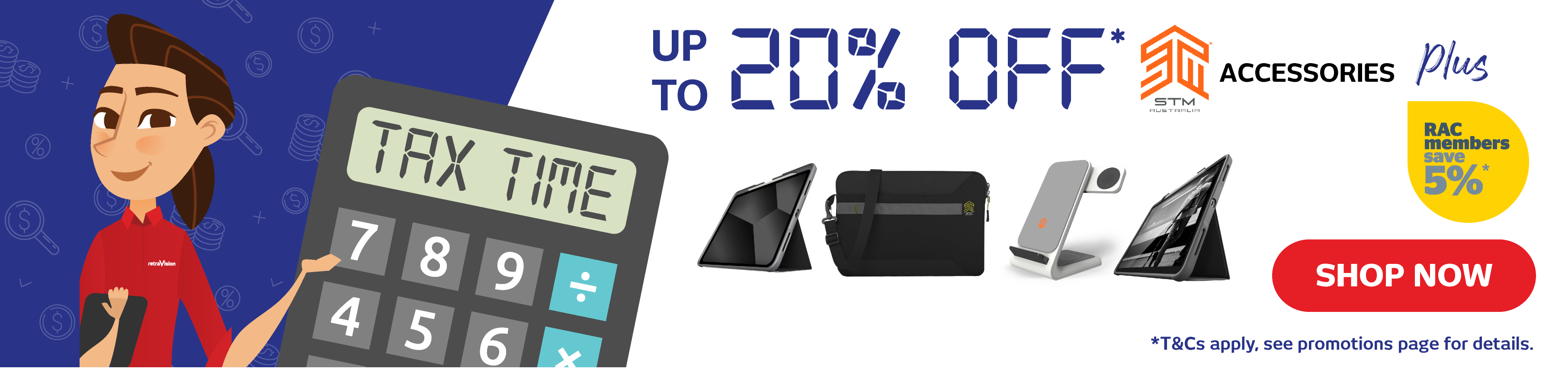 Up To 20% Off STM Accessories