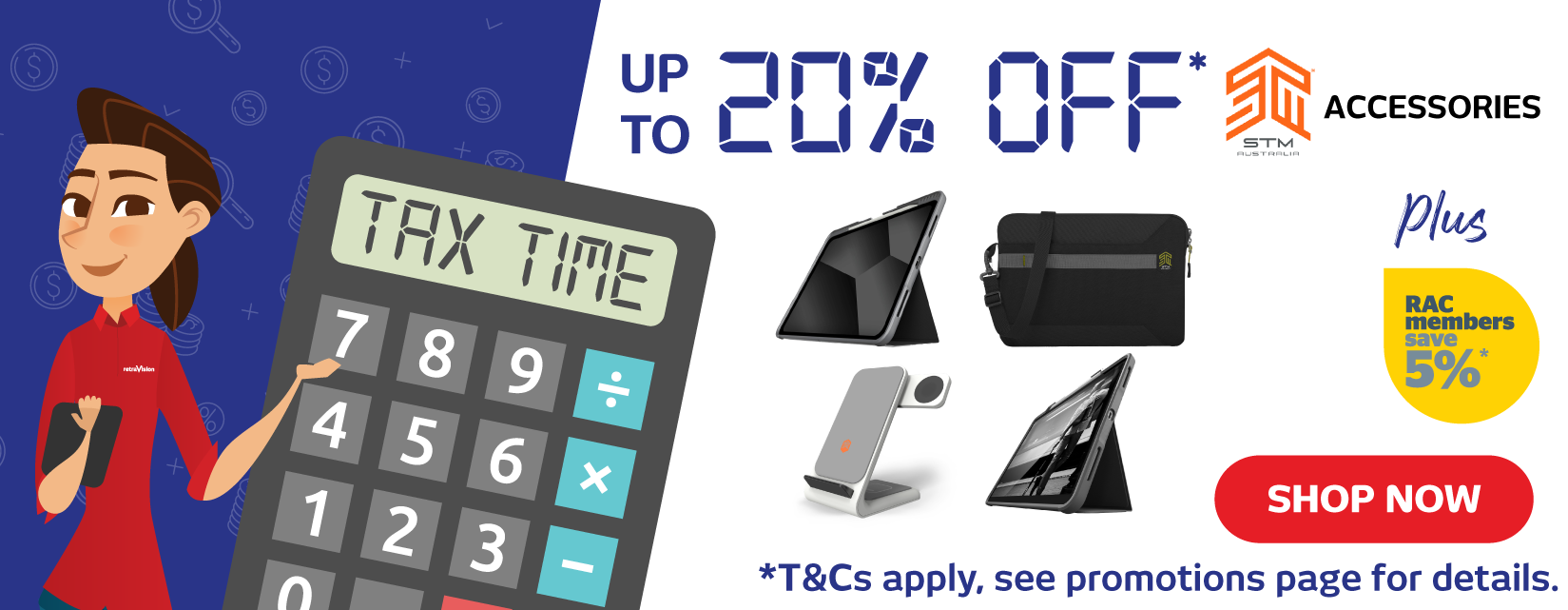 Up To 20% Off STM Accessories