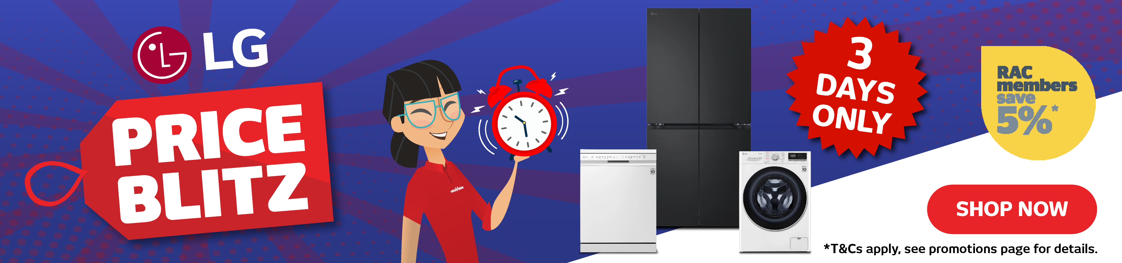 3 Day Price Blitz on LG