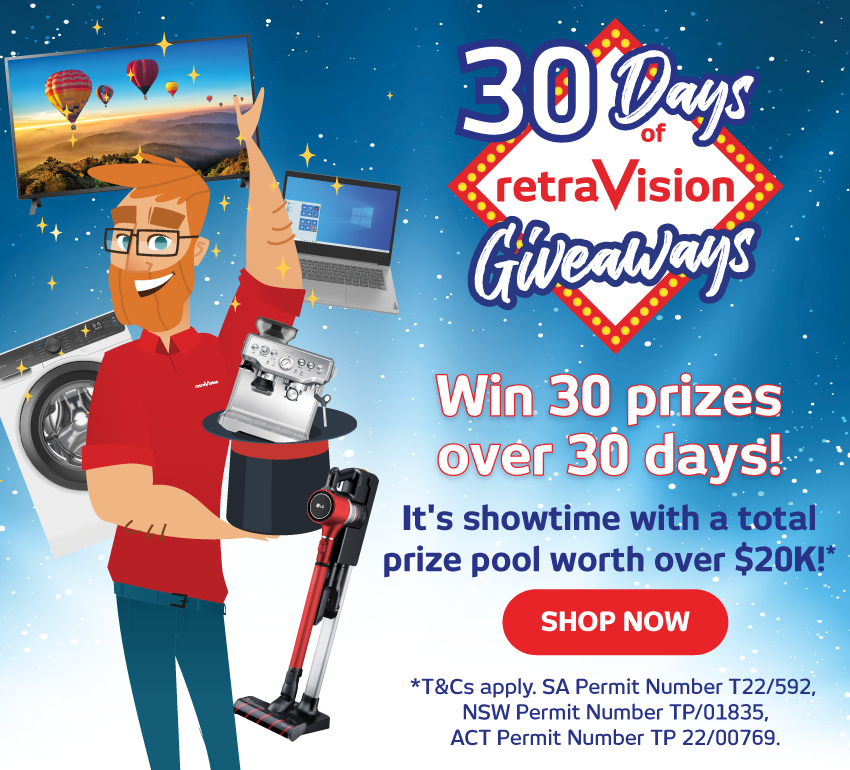 30 Days Of Giveaways at Retravision