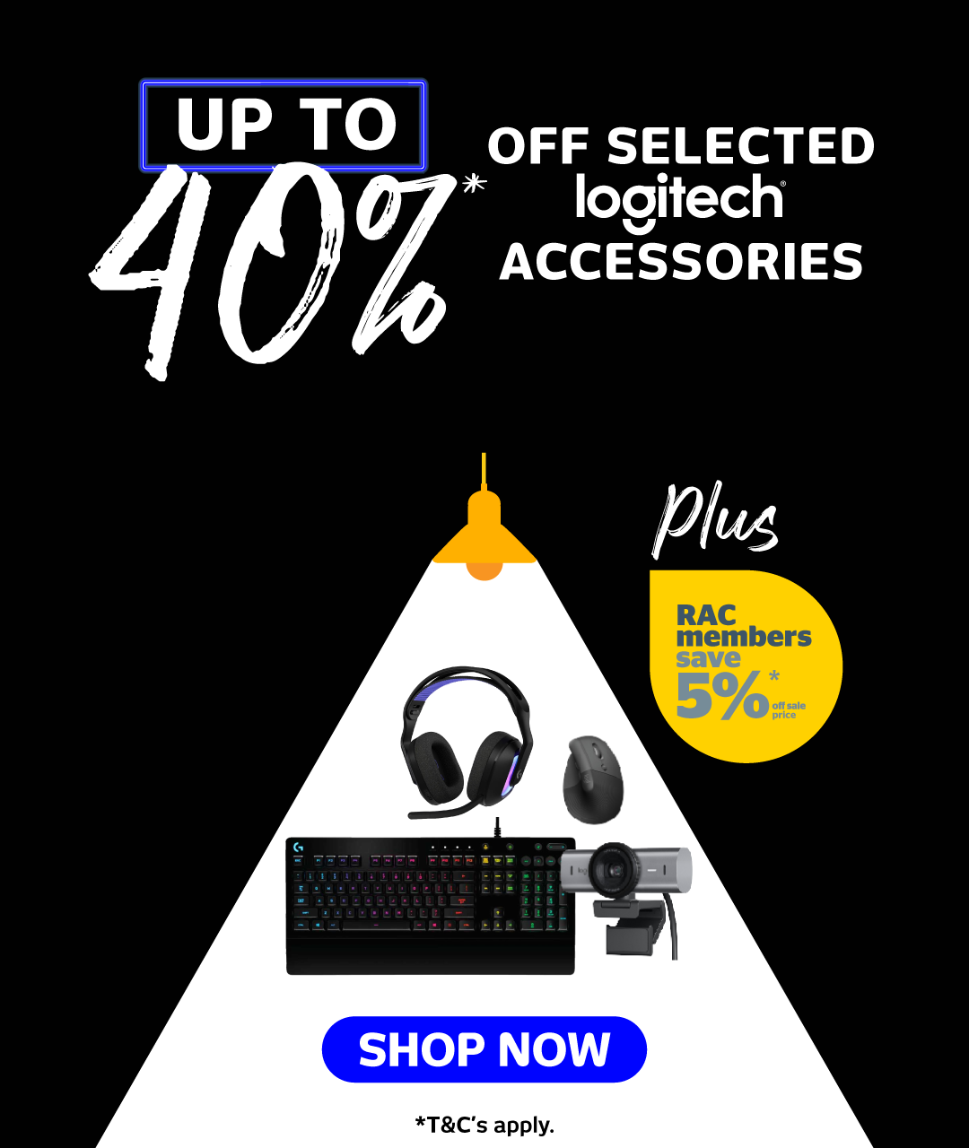 Up To 40% Off Selected Logitech Accessories