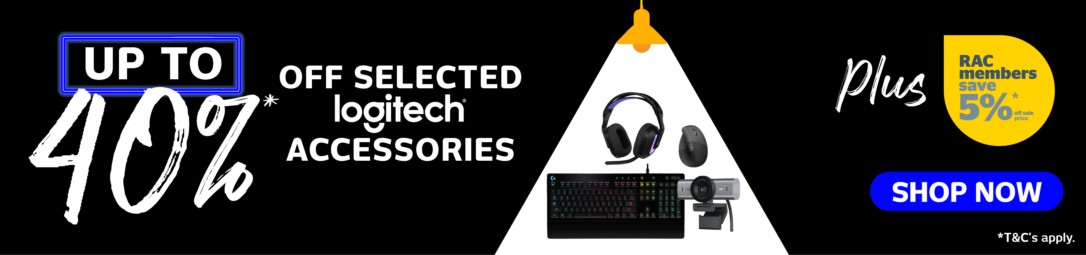 Up To 40% Off Selected Logitech Accessories