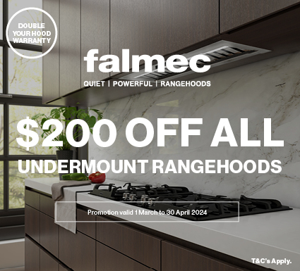 $200 Off All Falmec Undermount Rangehoods at Retravision