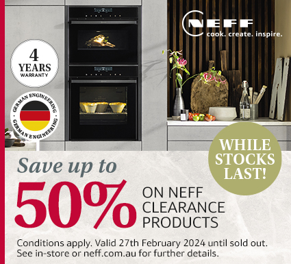 Save Up To 50%* On Selected NEFF Clearance Products