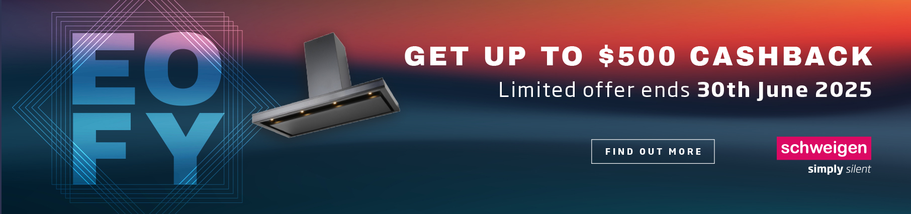 Get Up To $500 Cashback On Schweigen Appliances