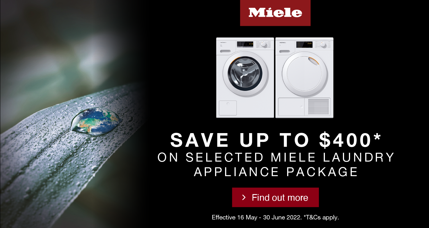 Save Up To $400 On Selected Miele Laundry Packages at Retravision