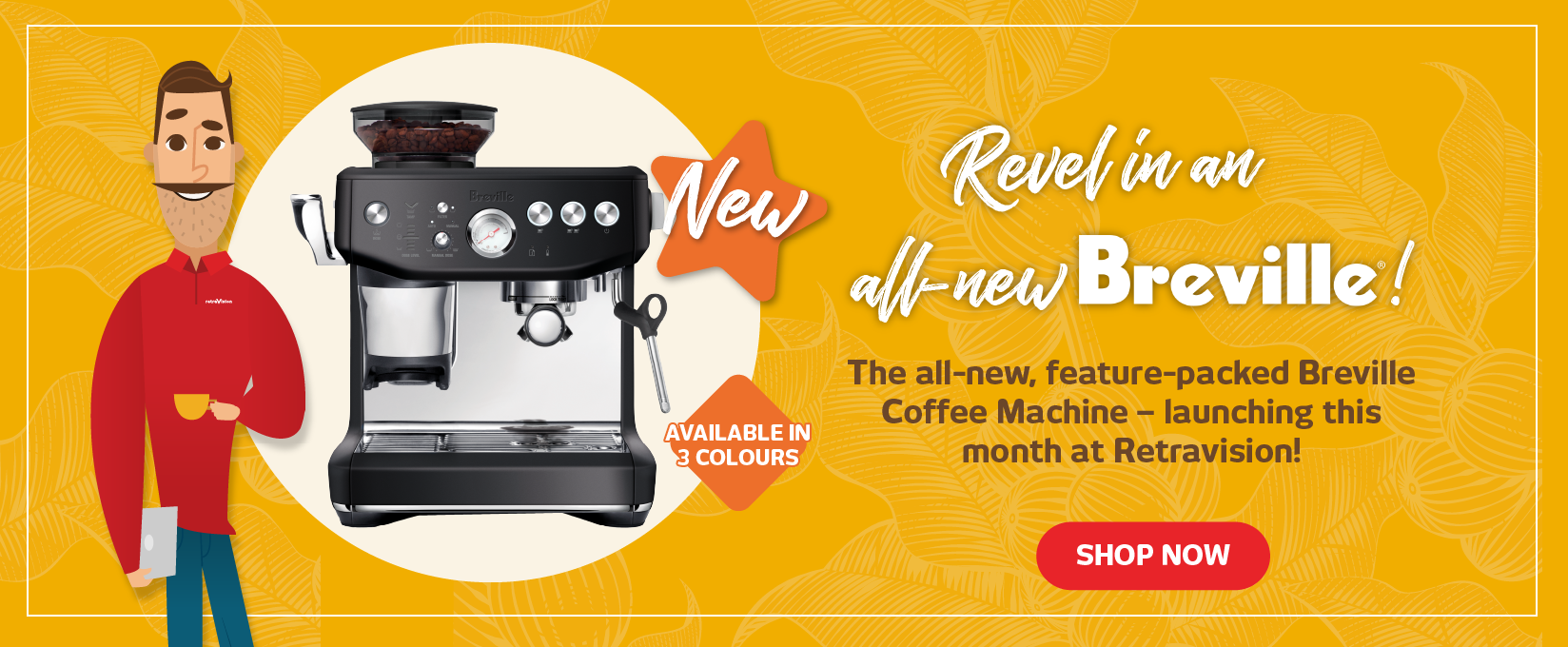The All-New Breville Barista Express Impress - Now Available! at Retravision