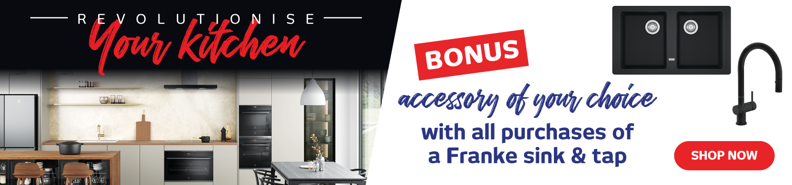 Premium Kitchen Catalogue - Bonus Accessory With Purchase Of Any Franke Sink And Tap