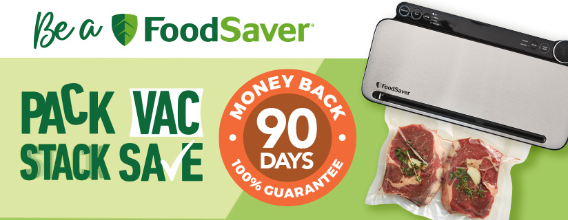 90 Day Money Back Guarantee With FoodSaver