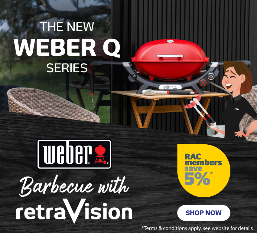 New Weber Q Range Available Now! at Retravision