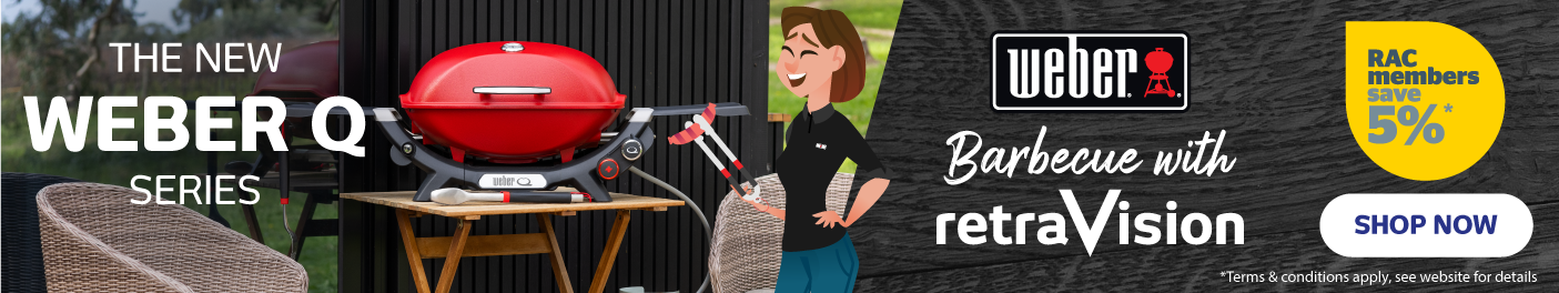 New Weber Q Range Available Now! at Retravision