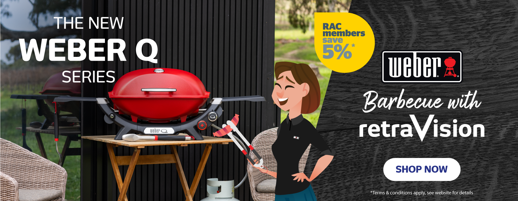 New Weber Q Range Available Now! at Retravision