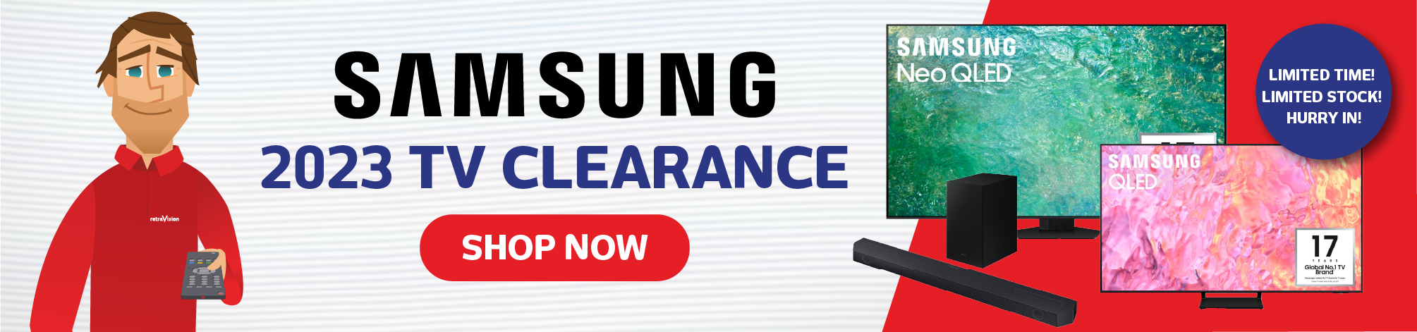 Samsung TV Clearance