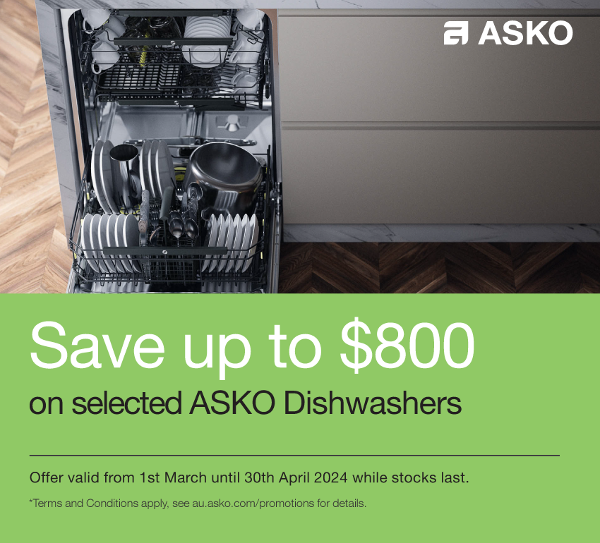Save Up To $800 On Selected ASKO Dishwashers at Retravision