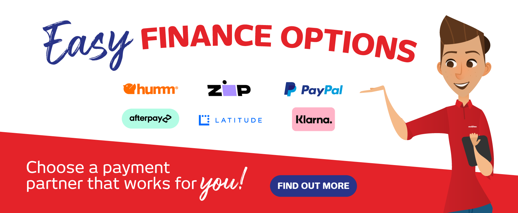 Buy Now Pay Later at Retravision