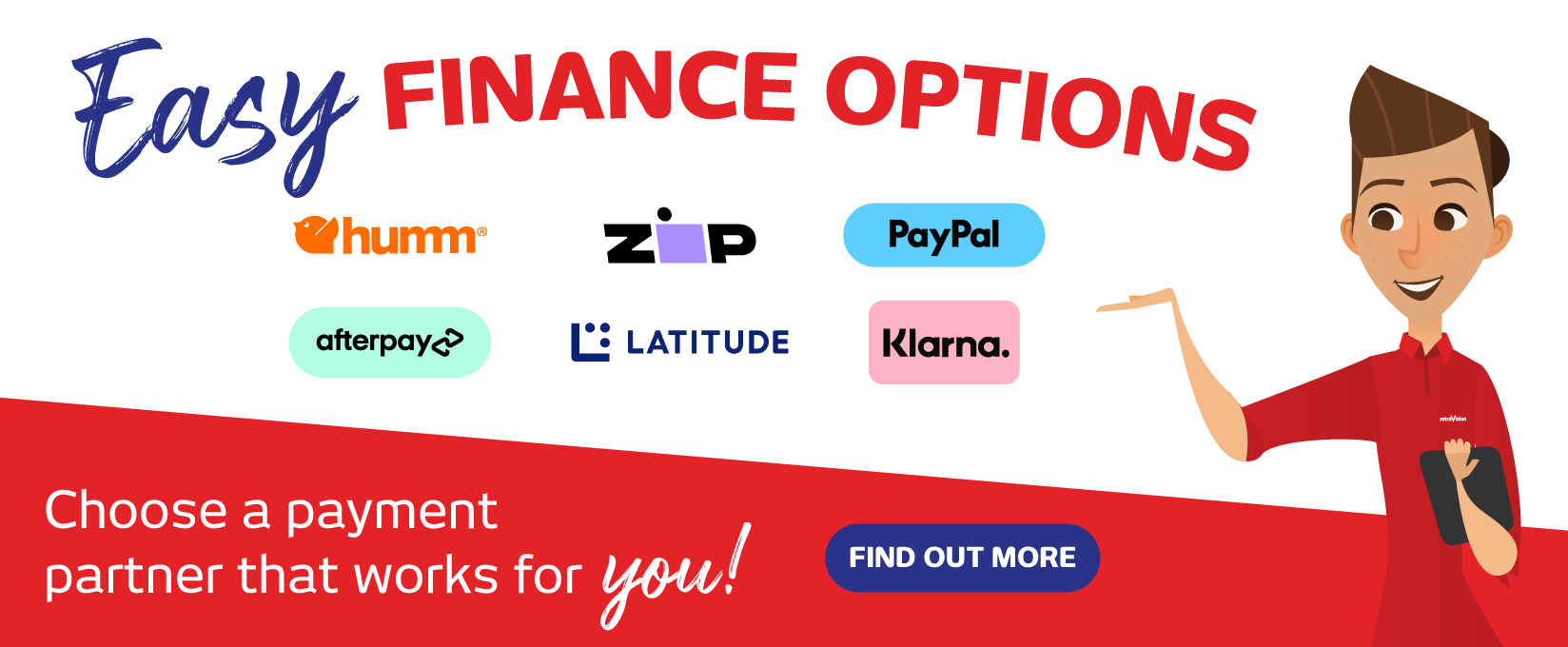 Easy Finance Options at Retravision