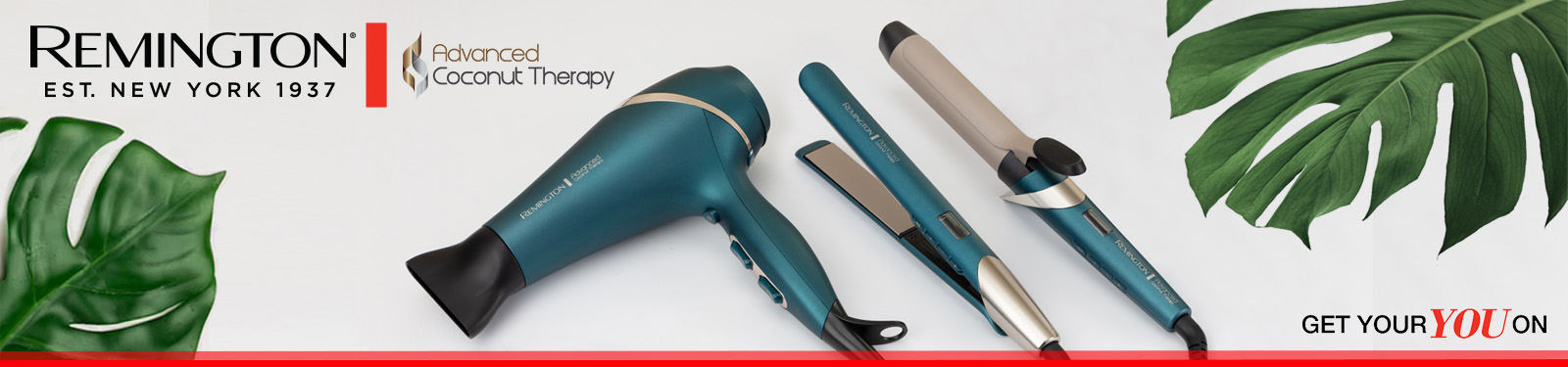 Remington Advanced Coconut Hair Tools at Retravision