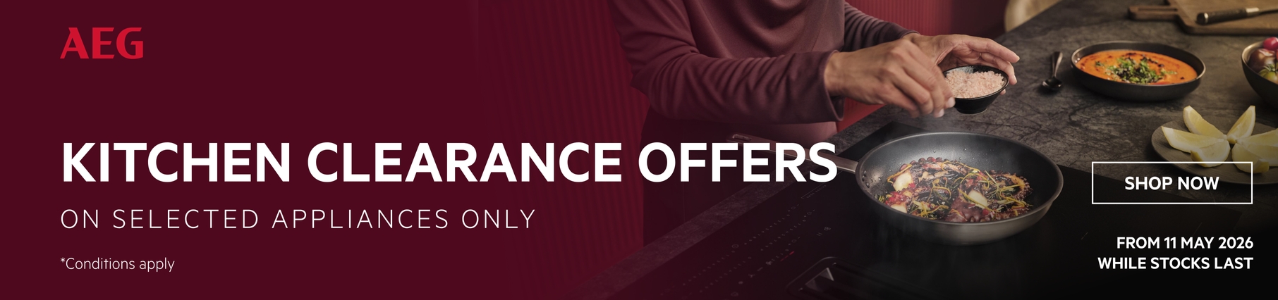 AEG Cooking Clearance at Retravision
