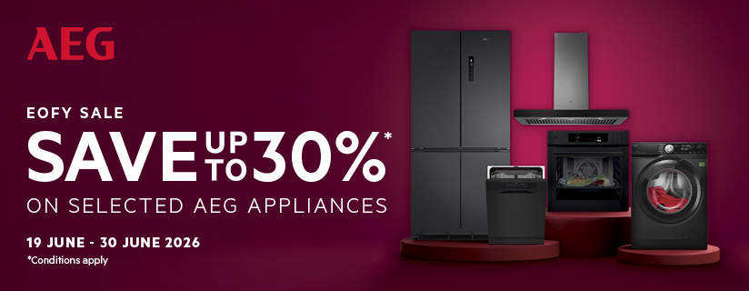 Save Up To 30% On Selected AEG Appliances