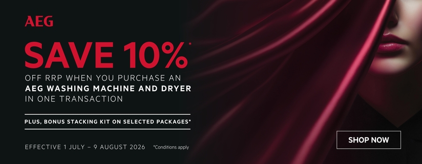 Save 10% Off AEG Washing Machine And Dryer Bundles