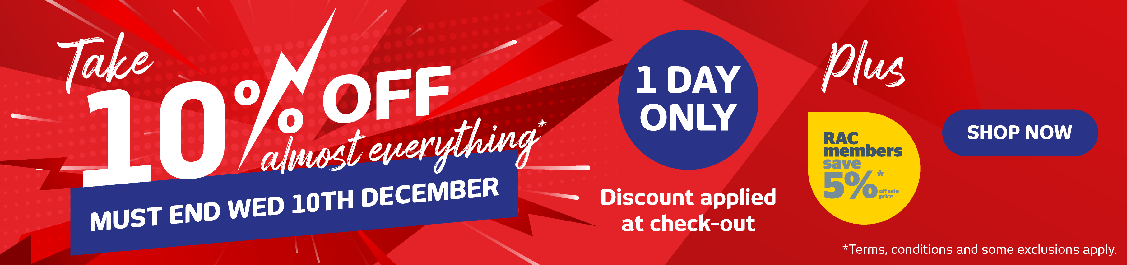 Take 10% off Storewide