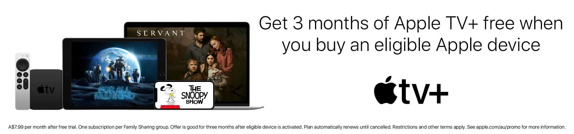Free 3 Month Apple TV+ Subscription