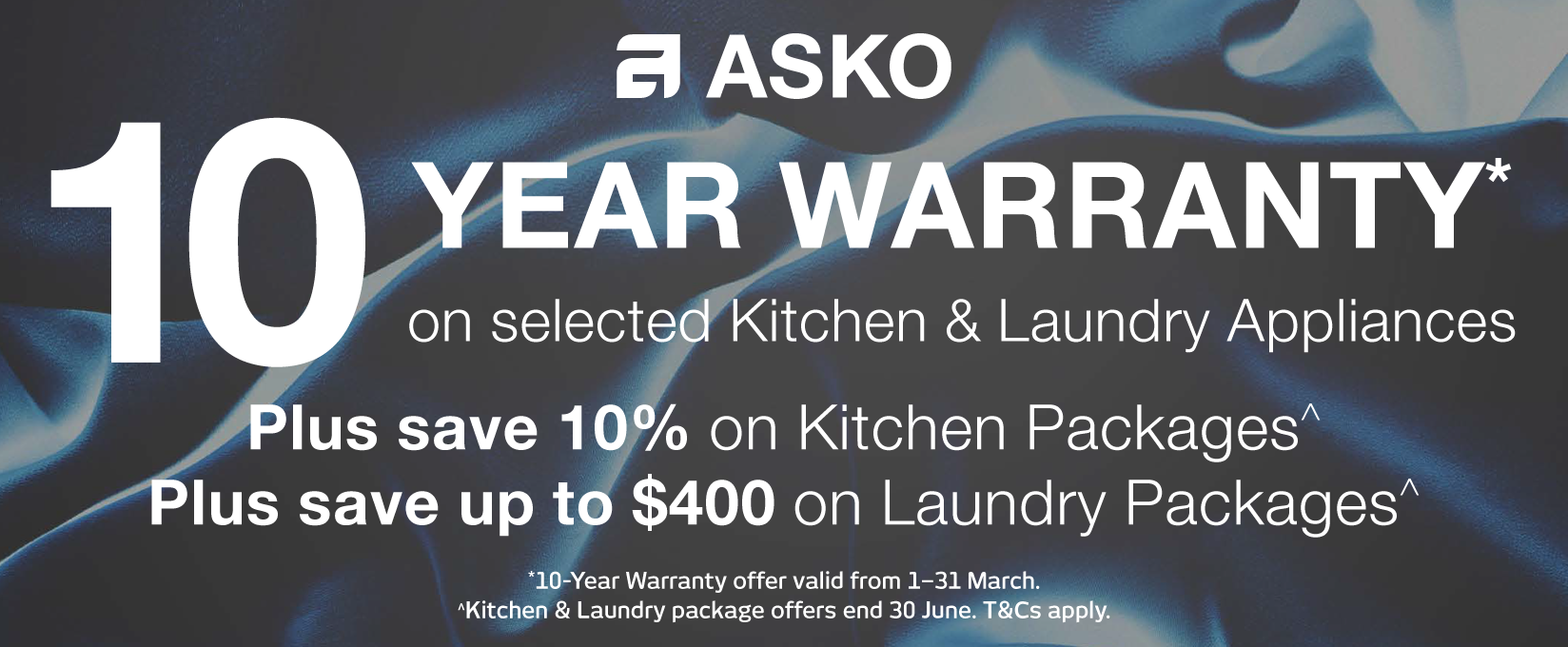 10 Year Warranty On Selected ASKO Kitchen & Laundry Appliances at Retravision