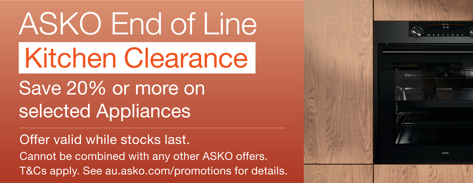 Save 20% Or More On ASKO Clearance Kitchen Appliances