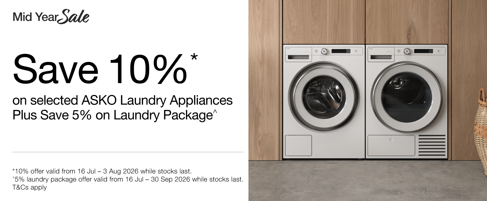 Save 10% On Eligible ASKO Laundry Appliances at Retravision