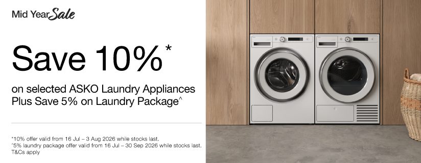 Save 10% On Eligible ASKO Laundry Appliances at Retravision
