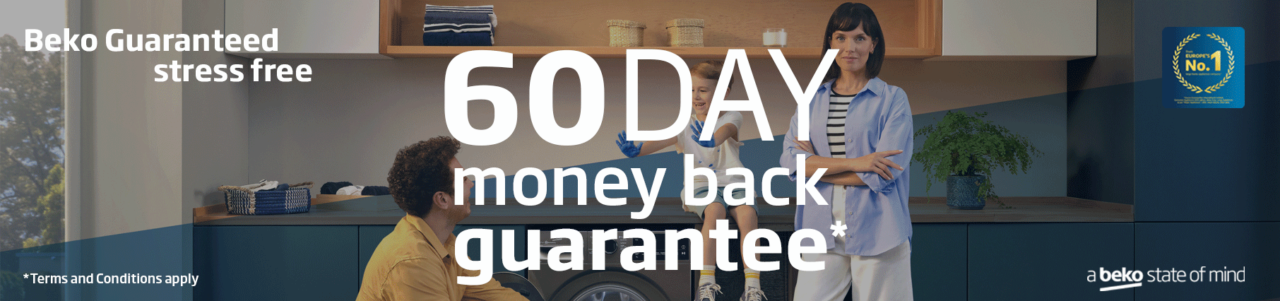 Beko 60 Day Money Back Guarantee